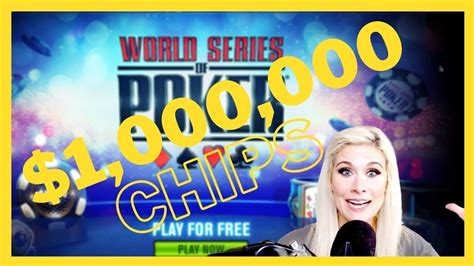 One Million Free Chips on World Series of Poker App.